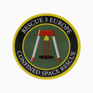 Rescue 3 Europe Confined Space Rescue sticker