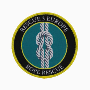 Rescue 3 Europe Rope Rescue sew-on badge