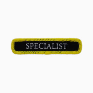 Rescue 3 Europe Specialist sew-on badge