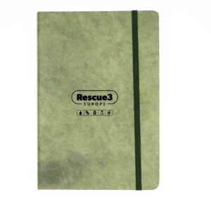 Rescue 3 Europe stone paper A5 notebook